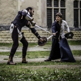 Combat épée bocle